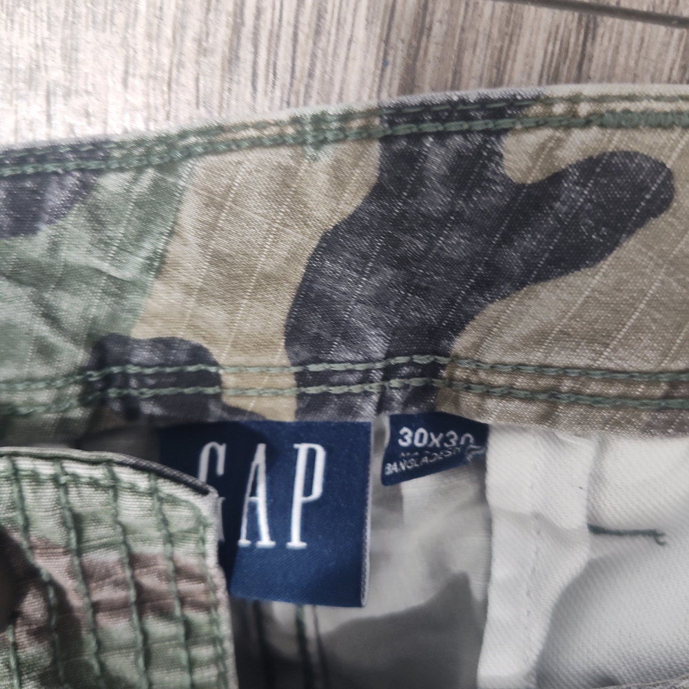 GAP Camo Pants - Green Camouflage
